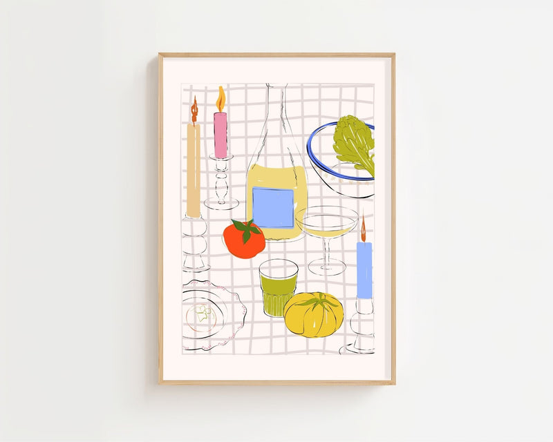 Table Setting Stories Plakat - 21 x 29.7 cm - Nellastore