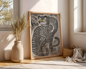 Talismanic Tiger Plakat - 21 x 29.7 cm (A4) - Nellastore