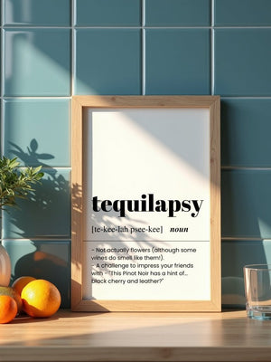 Tequilapsy Plakat - 21 x 29.7 cm (A4) - Nellastore