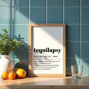 Tequilapsy Plakat - 21 x 29.7 cm (A4) - Nellastore
