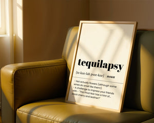 Tequilapsy Plakat - 21 x 29.7 cm (A4) - Nellastore