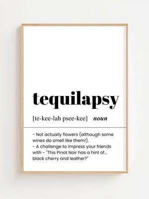 Tequilapsy Plakat - 21 x 29.7 cm (A4) - Nellastore