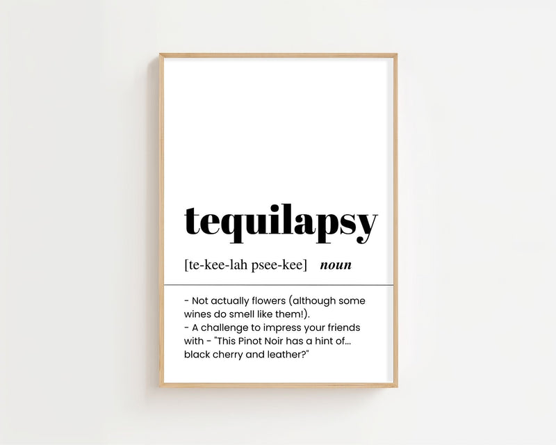 Tequilapsy Plakat - 21 x 29.7 cm (A4) - Nellastore