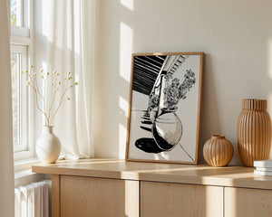 Terrace Vase Plakat - 21 x 29.7 cm - Nellastore