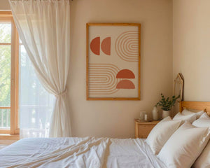 Textured Geometry Bauhaus Plakat - 21 x 29.7 cm - Nellastore
