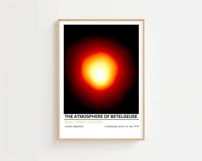 The Atmosphere of Betelgeuse Plakat - 21 x 29.7 cm (A4) - Nellastore