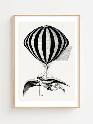 The Aviator Plakat - 21 x 29.7 cm (A4) - Nellastore