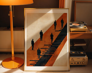 The Climb Plakat - 21 x 29.7 cm (A4) - Nellastore
