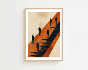 The Climb Plakat - 21 x 29.7 cm (A4) - Nellastore