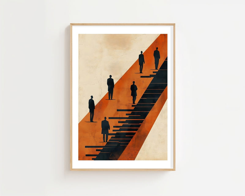 The Climb Plakat - 21 x 29.7 cm (A4) - Nellastore