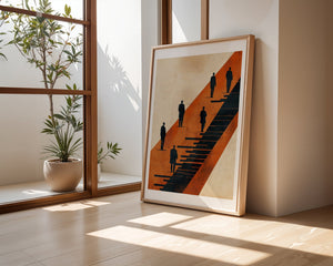 The Climb Plakat - 21 x 29.7 cm (A4) - Nellastore