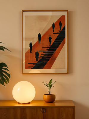 The Climb Plakat - 21 x 29.7 cm (A4) - Nellastore