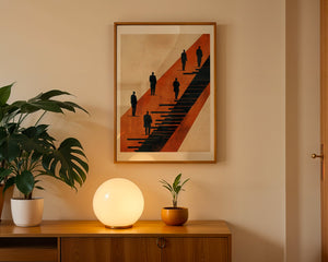The Climb Plakat - 21 x 29.7 cm (A4) - Nellastore
