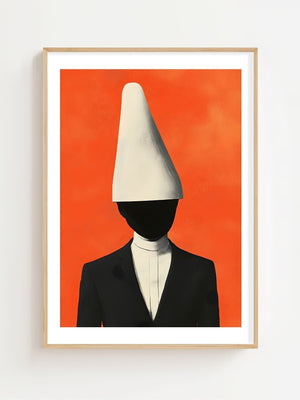 The Cone Head Plakat - 21 x 29.7 cm (A4) - Nellastore