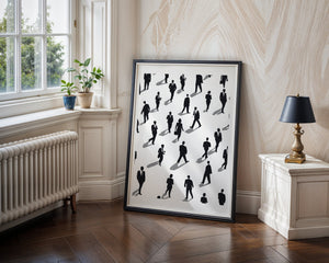The Crowd Plakat - 21 x 29.7 cm (A4) - Nellastore
