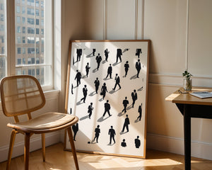 The Crowd Plakat - 21 x 29.7 cm (A4) - Nellastore