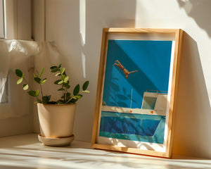 The Diver Plakat - 21 x 29.7 cm (A4) - Nellastore