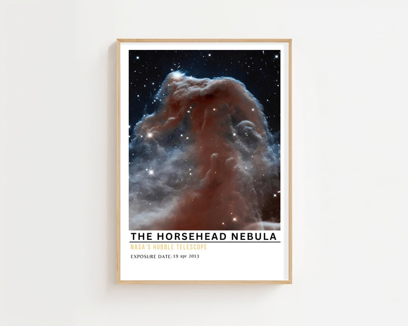 The Horsehead Nebula Plakat - 21 x 29.7 cm (A4) - Nellastore