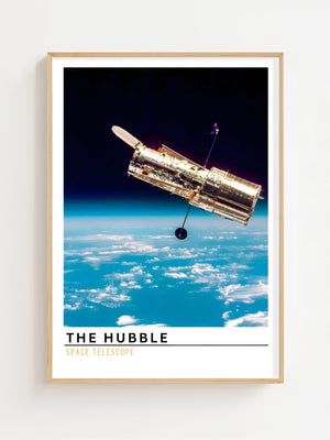 The Hubble Plakat - 21 x 29.7 cm (A4) - Nellastore