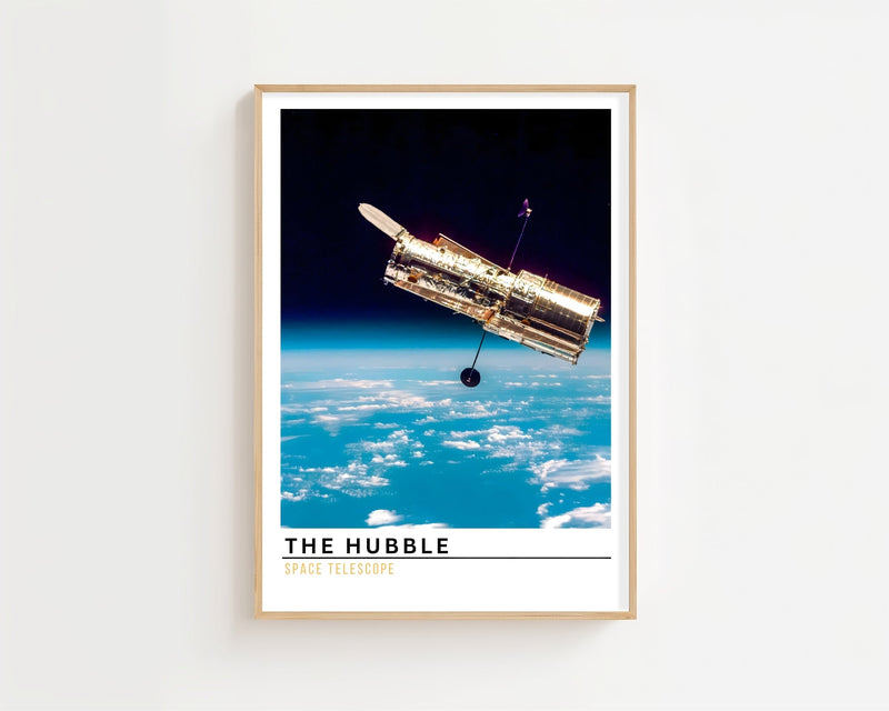 The Hubble Plakat - 21 x 29.7 cm (A4) - Nellastore