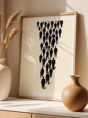 The Masses Plakat - 21 x 29.7 cm (A4) - Nellastore