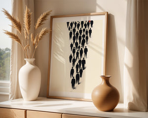 The Masses Plakat - 21 x 29.7 cm (A4) - Nellastore