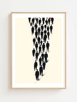The Masses Plakat - 21 x 29.7 cm (A4) - Nellastore