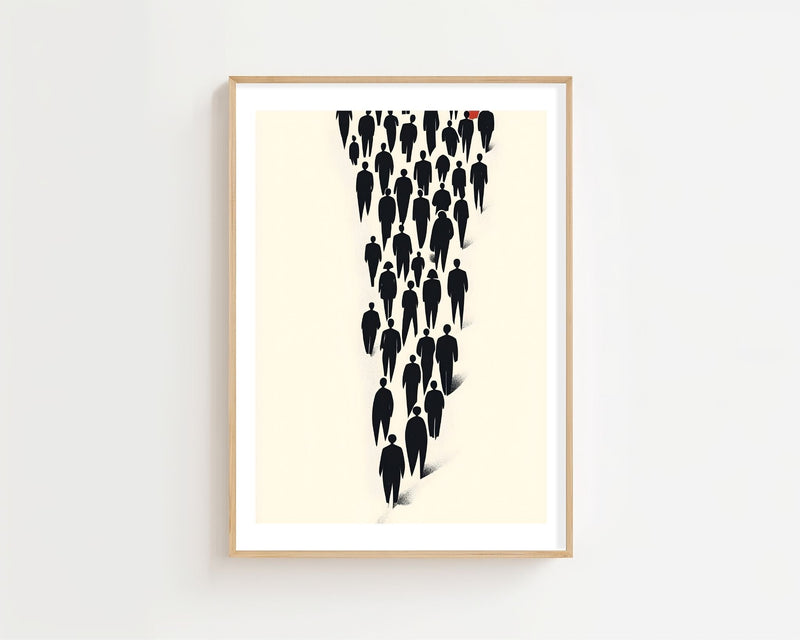 The Masses Plakat - 21 x 29.7 cm (A4) - Nellastore
