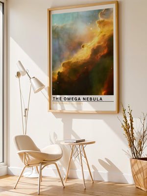 The Omega Nebula Plakat - 21 x 29.7 cm (A4) - Nellastore