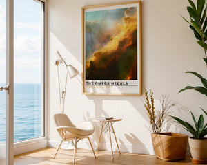 The Omega Nebula Plakat - 21 x 29.7 cm (A4) - Nellastore