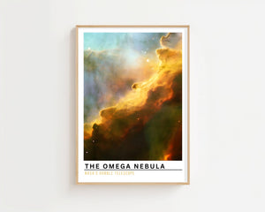 The Omega Nebula Plakat - 21 x 29.7 cm (A4) - Nellastore