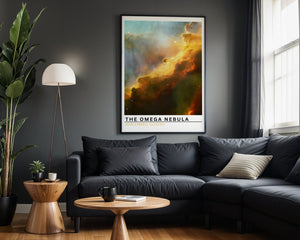 The Omega Nebula Plakat - 21 x 29.7 cm (A4) - Nellastore