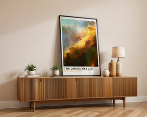 The Omega Nebula Plakat - 21 x 29.7 cm (A4) - Nellastore