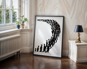The Procession Plakat - 21 x 29.7 cm (A4) - Nellastore