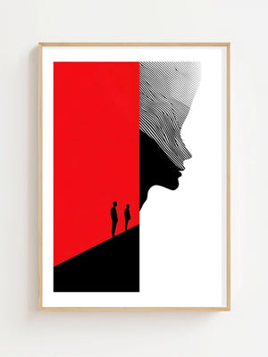 The Profile Plakat - 21 x 29.7 cm (A4) - Nellastore