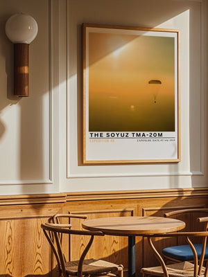 The Soyuz TMA - 20M Plakat - 21 x 29.7 cm (A4) - Nellastore