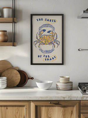 The Taste of the Coast Plakat - 21 x 29.7 cm - Nellastore