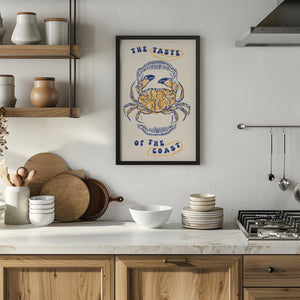 The Taste of the Coast Plakat - 21 x 29.7 cm - Nellastore