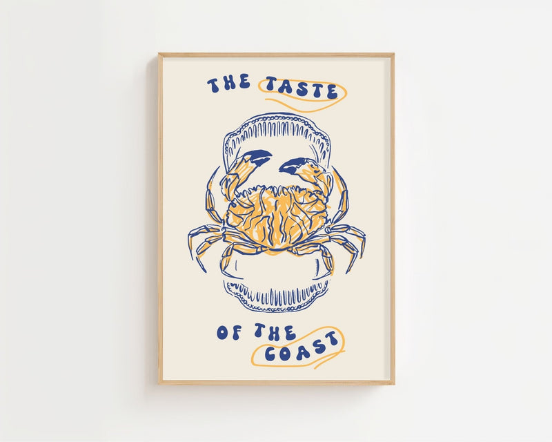 The Taste of the Coast Plakat - 21 x 29.7 cm - Nellastore