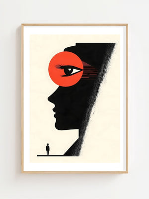 The Watchful Eye Plakat - 21 x 29.7 cm (A4) - Nellastore