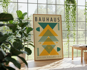 Triangle Balance Bauhaus Plakat - 21 x 29.7 cm - Nellastore
