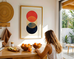 Triple Spheres Plakat - 21 x 29.7 cm (A4) - Nellastore