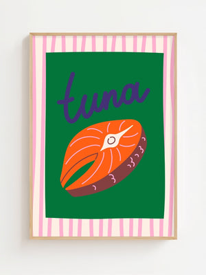 Tuna Filet Plakat - 21 x 29.7 cm - Nellastore