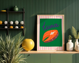 Tuna Filet Plakat - 21 x 29.7 cm - Nellastore