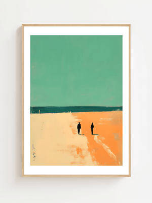 Two On The Shore Plakat - 21 x 29.7 cm (A4) - Nellastore