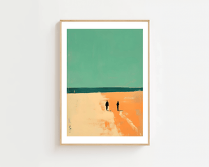 Two On The Shore Plakat - 21 x 29.7 cm (A4) - Nellastore