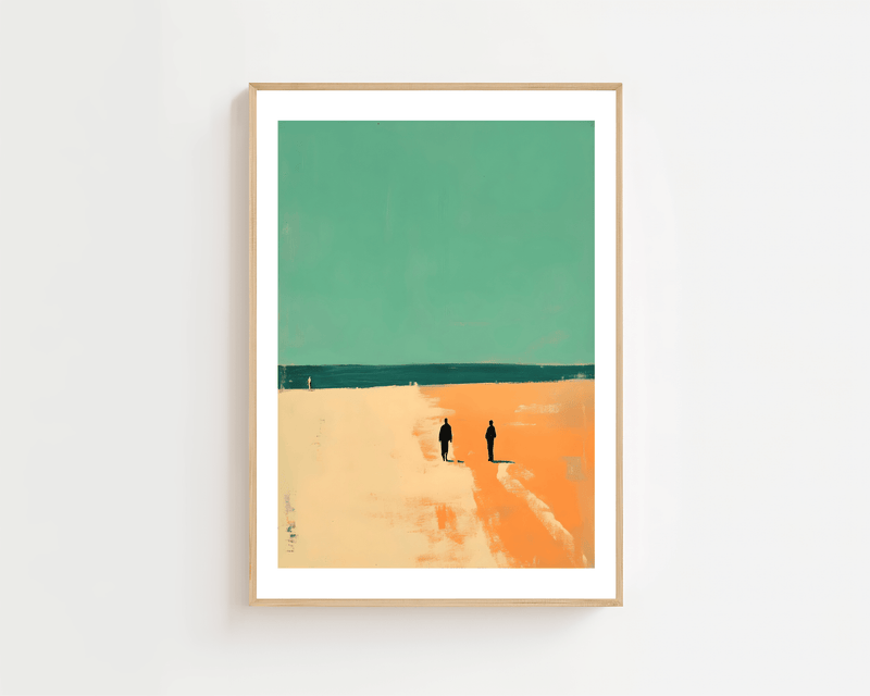 Two On The Shore Plakat - 21 x 29.7 cm (A4) - Nellastore