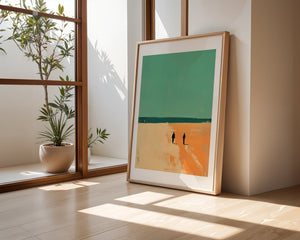 Two On The Shore Plakat - 21 x 29.7 cm (A4) - Nellastore