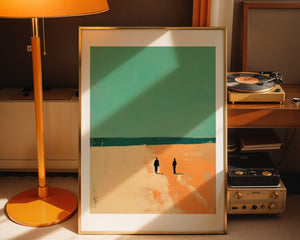 Two On The Shore Plakat - 21 x 29.7 cm (A4) - Nellastore
