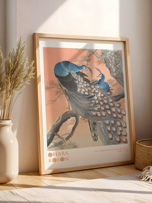 Two Peacocks Plakat - 21 x 29.7 cm (A4) - Nellastore